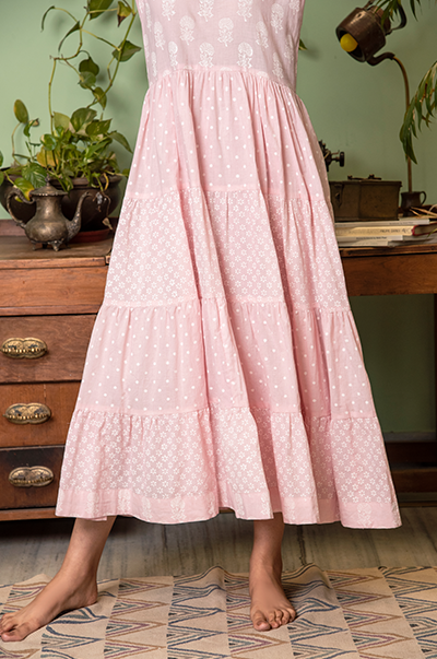RIDHI SURI DAISY SOFT PINK DRESS